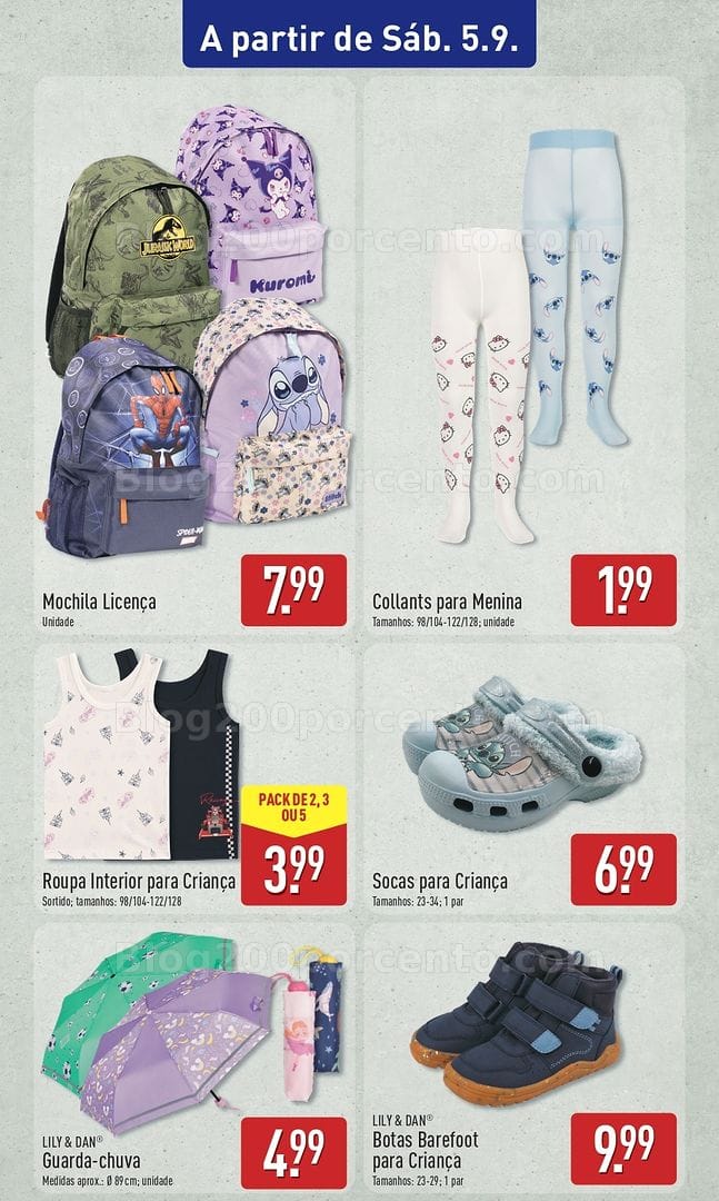 Antevisão Folheto ALDI Promoções de 31 agosto a 6 setembro